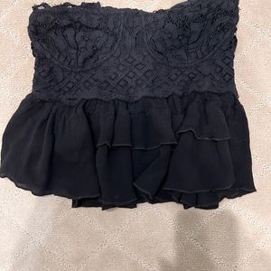 Free People Adella Strapless Top